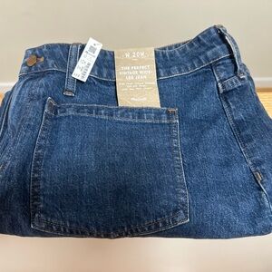 MADEWELL wide leg denim 20W brand new